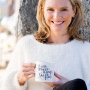 Soleil Home™ Porcelain Mug - With Brave Wings She Flies